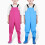 Children's Waterproof Chest Waders with Boots Size 4-6 6