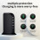 USB-lader med flere grensesnitt, 30 W hurtiglading, 4 USB + 2 4
