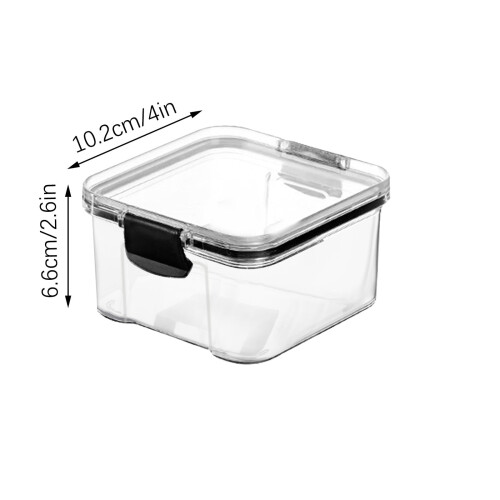 BPA-freie Lebensmittelbehälter mit Deckel, 1er-Pack 2