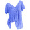 Plus Size Sequin Top for Women Deep V Half Sleeve 1