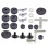 Drum clutch felt pads grey with metal nuts 1 set 5