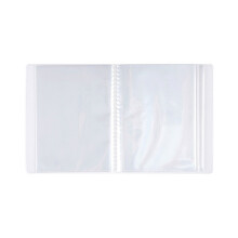 Clear 4x6 Plastic Photo Album with 40 Waterproof Pockets – Compatible with 4x6 Photos