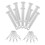 Hinge Scaffolding Connecting Pin Silver 10 Sets 6