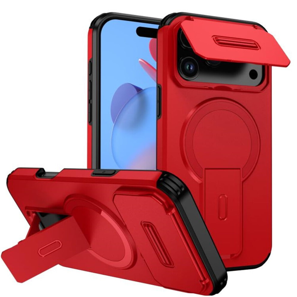 Iphone 17 Pro Max 6.9 Inch Case Magsafe Shockproof Red 971050706221