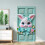 Bannière de porte Lapin de Pâques 71 x 35 pouces (1 pièce) 7