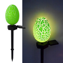 Solar Easter Egg Lights, Waterproof Outdoor Garden Decor for Patio, Yard, Pathway & Lawn (1pc)