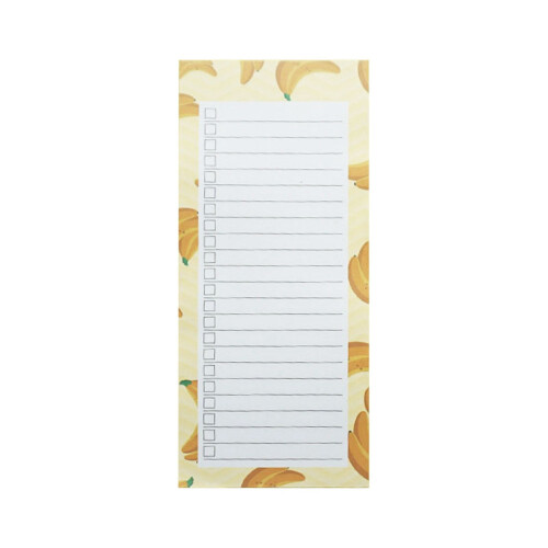 Magnetic Notepad with Fruit Design 1 Piece