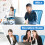 Ergonomic mesh office chair with lumbar support, blue 3