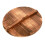 Wooden Wok Lid Solid Wood 6.5 Inches 6
