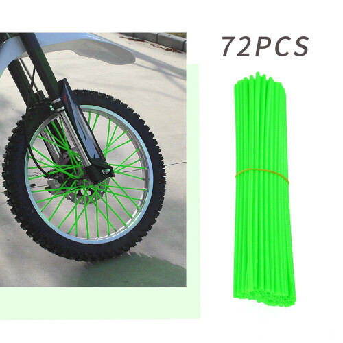 Bike Spoke Covers Set 72 pcs 24 cm Assorted Colors