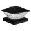 Solcellelamper til stolpekapper til 4x4x6 tommer vinylstolper 2