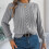 Women's Pullover Sweater Gray S 4