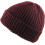 Geribbelde wintermuts/skimuts met dikke boord 3