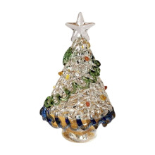 Glass Ornaments Holiday Decor Set 6 pcs