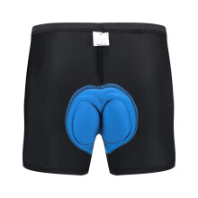 Men's Boxer Briefs with 3D Padded Cycling Shorts Blue XXL