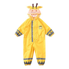 Rain Suit Hoodie for Toddlers One-Piece Coverall