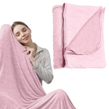 Xoxingysm Summer Blanket Breathable Soft Double-Layer Cold