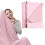 Xoxingysm Summer Blanket Breathable Soft Double-Layer Cold 1