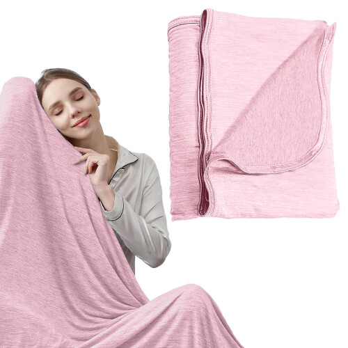 Xoxingysm Summer Blanket Breathable Soft Double-Layer Cold