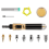 Cordless Gas Soldering Iron with Adjustable Flame 1