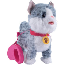Realistic Robot Dog Wuffy – Interactive, Touch-Sensing, Voice Mimic, Lifelike Sounds & Licking Motion, Battery Powered – Compatible with Kids