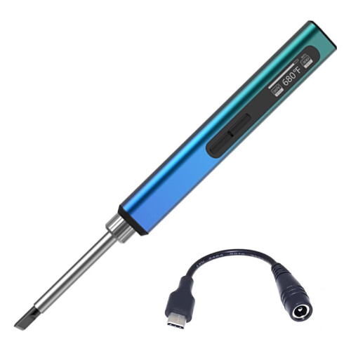 Portable Soldering Iron USB-C Charging