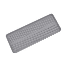 Flexible Silicone Sink Tray For Organizing For Bathroom And Kitchen Items