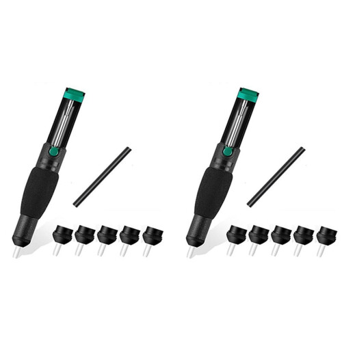 Desoldering Suction Pump Plastic with 10 Nozzles