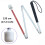 Aluminum Folding White Cane for Visually Impaired 120 cm 3