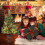 Mini Artificial Christmas Tree with LED Lights 3ft 4