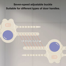 Door Latch Cover Silicone Door Silencer 1 Piece