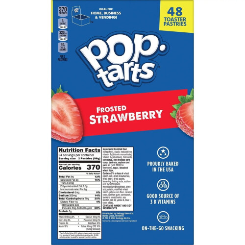 Pop-Tarts Frosted Strawberry 48-count 2