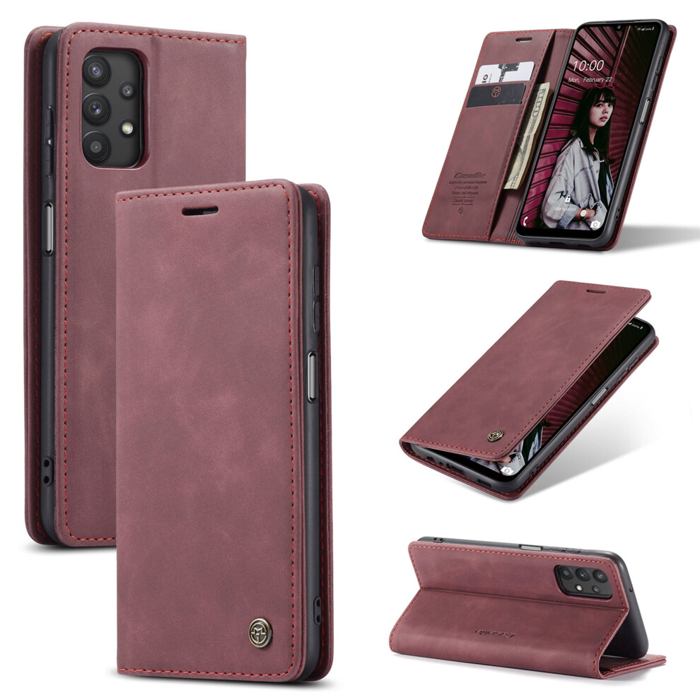 Samsung Galaxy A52 5G/4G Wallet Case Pu Leather Magnetic 9180333301423