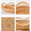 Handmade Rattan Basket for Food Storage and Display 4