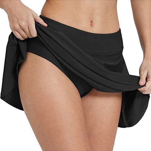 Damen-Bikinihose mit Rockteil in Übergröße 1