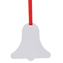 Sublimation Ornaments Blank Round Heart Snowflake Bell 10PCS