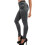 Damen-Jeansleggings, schmal geschnitten, elastischer Bund, grau 8