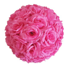 7.8" Artificial Rose Silk Flower Ball for Wedding Hanging Decor, DIY Centerpieces, Party & Baby Shower – Compatible with Standard Hooks