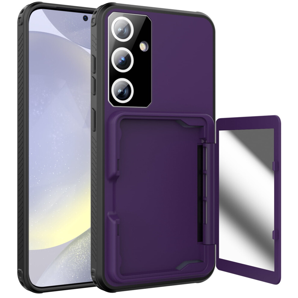 Allytech Wallet Case For Samsung Galaxy S24 Purple 968604539749