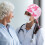 Surgical Bouffant Caps for Women6-Pack Adjustable Stretchy 8