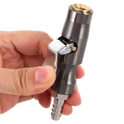 Robuuste, vergrendelbare bandenventiel met drukmeter (1 set) 2