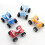 Diecast Motorcycle Leksaksfriktionsmotor 1+ år 1 styck 6