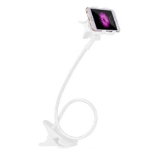 Gooseneck Phone Holder - Flexible Long Arm Mount with Heavy-Duty Clamp for Bed, Desk & Gym | Universal Phone Stand