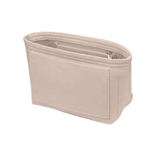 Purse Organizer Insert for Handbags Felt Bag Organizers with zipper Inside Tote Pocketbook for Women