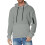 Herren-Langarm-Hoodie, Hellgrau, Größe M 2