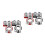 Bilbatteripolpar for bil, lastebil, bobil, toppstolpe 3