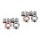 Bilbatteripolpar for bil, lastebil, bobil, toppstolpe 4