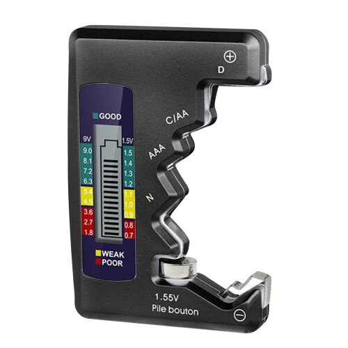 Digitális akkumulátor teszter LCD AA AAA CD N9V1.5V gombelem 1