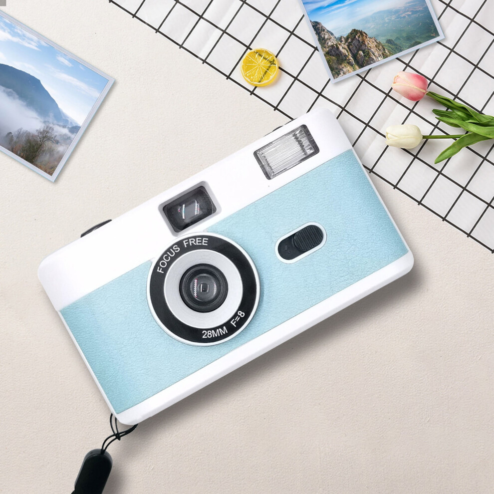 35Mm Retro Film Camera Full Frame With Built-In Flash 9422877061280