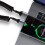Câble télescopique USB-C vers USB-C pour charge rapide et transfert de données 5